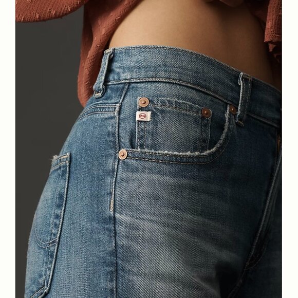 AG Isabelle High Rise Straight Crop - Picture 3 of 12